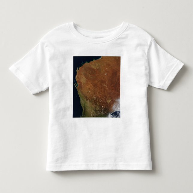 Satellitenansicht der Western Australien Kleinkind T-shirt (Vorderseite)