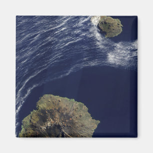 Satellitenansicht des Prinzen Edward Islands Magnet