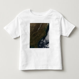 Satellitenansicht des Südosten-Staat Kleinkind T-shirt