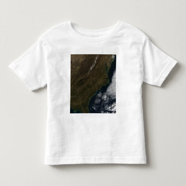 Satellitenansicht des Südosten-Staat Kleinkind T-shirt (Vorderseite)