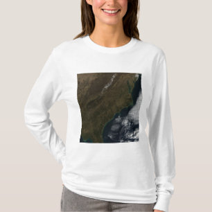Satellitenansicht des südöstlichen vereinigten T-Shirt