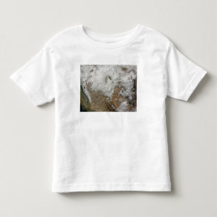 Satellitenansicht des Westerns Vereinigte Staaten Kleinkind T-shirt