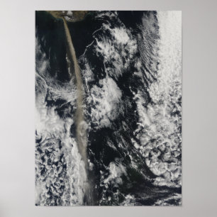 Satellitenansicht einer Aschenfeder Poster