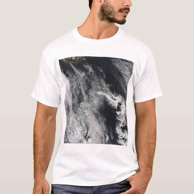 Satellitenansicht einer Aschenwolke 2 T-Shirt (Vorderseite)