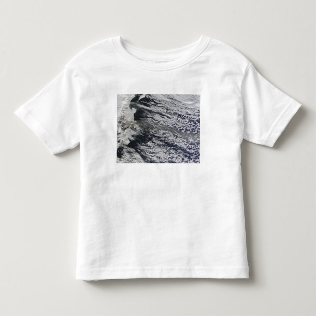 Satellitenansicht einer Aschenwolke 3 Kleinkind T-shirt (Vorderseite)