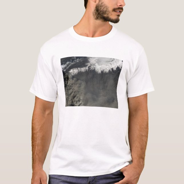 Satellitenansicht einer Aschenwolke 4 T-Shirt (Vorderseite)