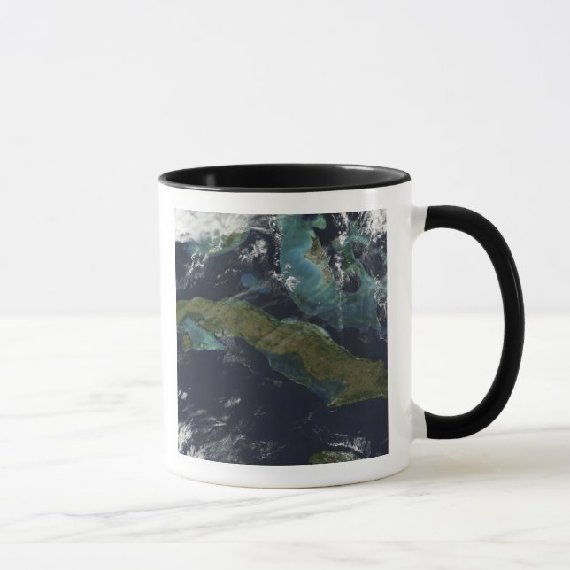 Satellitenansicht Kubas Tasse (Rechts)