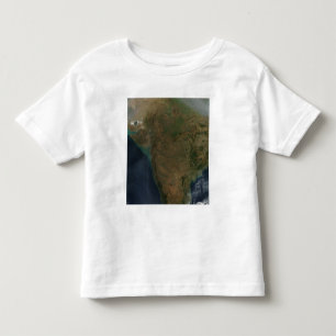 Satellitenansicht von Mittelindien Kleinkind T-shirt