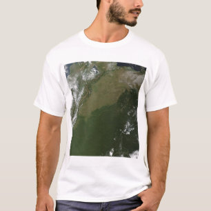 Satellitenansicht von Ostkolumbien T-Shirt