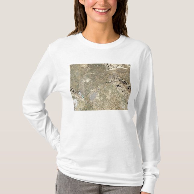 Satellitenansicht von Persepolis T-Shirt (Vorderseite)
