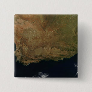 Satellitenansicht von Südafrika Button