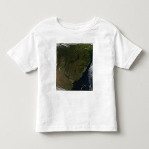 Satellitenansicht von Südamerika Kleinkind T-shirt