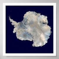 Satellitenbild der Antarktis