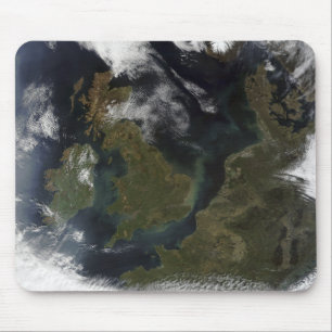 Satellitenbild Nordeuropas Mousepad