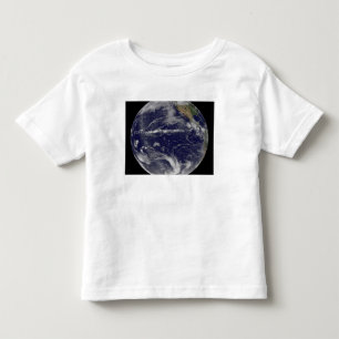 Satellitenbild von Erde Kleinkind T-shirt