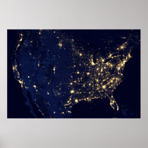Satelliteninfrarot-Verbundwerkstoff der USA - 2012 Poster