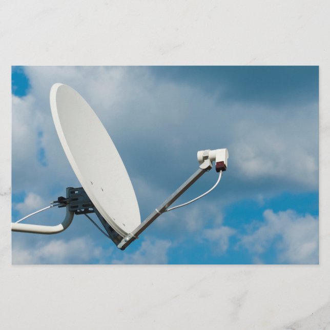 Satellitenschüssel Flyer (Vorne)