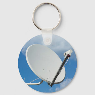 Satellitenschüssel Schlüsselanhänger
