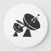 Satellites Wall Clock