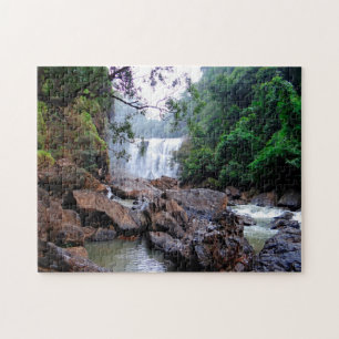 Sathodi-Wasserfall Kali-Fluss Indien.