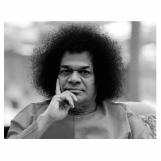 Sathya Sai Kuchen-Foto-Skulptur Freistehende Fotoskulptur