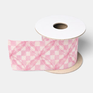 Satin COCHETTE DE CONTRÔLE ROSE ruban 3 pouces large en 