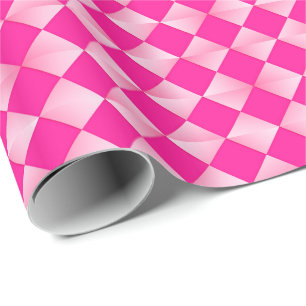 Satin Diamonds aus dem Mittelalter - Rosatöne Geschenkpapier