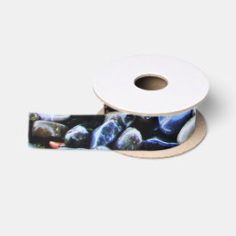 Satin Ribbon farbige Steine Satinband