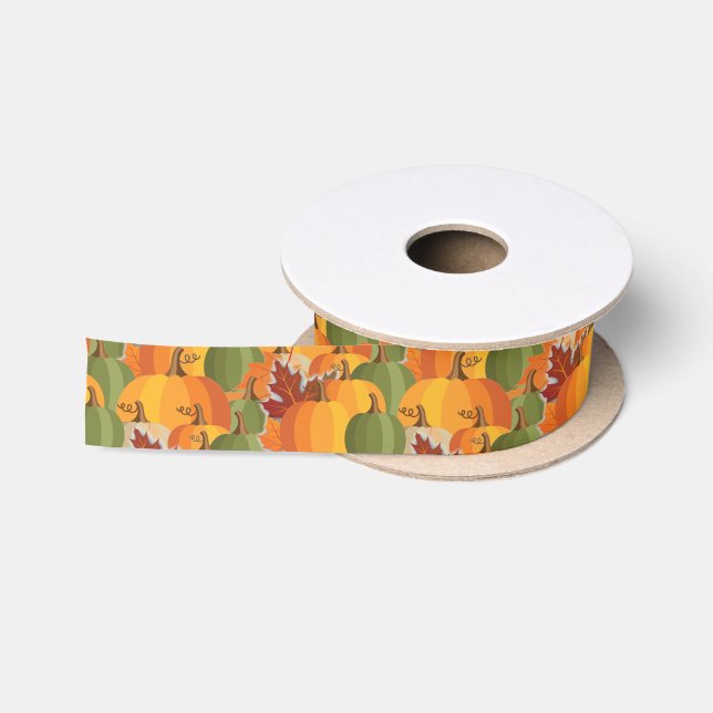 Satin Ribbon-Herbsternte Satinband (Spule)