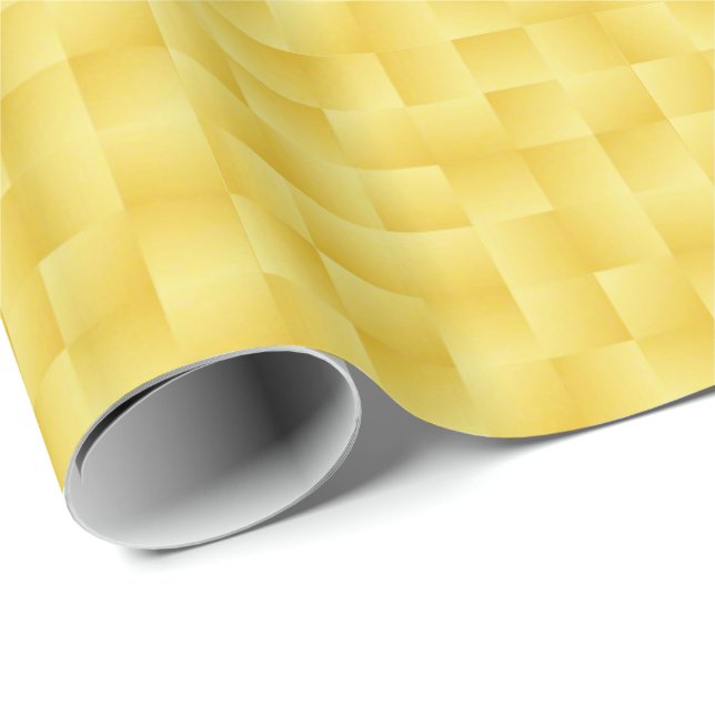Satin Ribbons - Senfgold Geschenkpapier (Rolleneckpunkt)