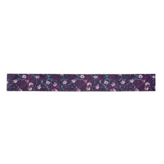 Satin Ruban de jardin de roses en glaçage exubérant