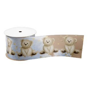 Satin Ruban satiné de l'ours en peluche