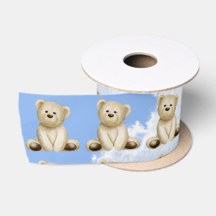 Satin Ruban satiné de l'ours en peluche