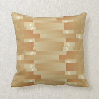Satin-Silk goldene Streifen - Schatten Art101 Kissen