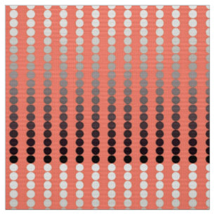 Satindots - Korallen und Zinnhalter Stoff