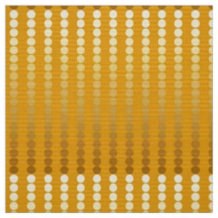 Satinpunkte - Gold und Senf Stoff
