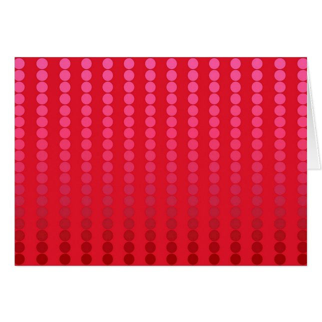 Satinpunkte - Schattierungen in tiefroten Farbtöne (Vorderseite (Horizontal))