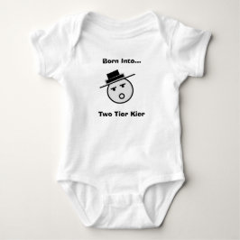 Satire Two Tier Kier Babygro Baby Strampler