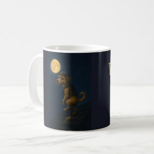 Satirisches Piddler auf dem Dach des Broadway Musi Kaffeetasse