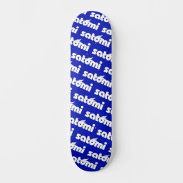 Satomi "Blue" Skateboard Deck