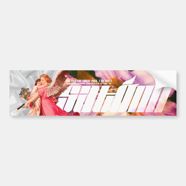 satomi moto "Fête des mères" autocollant (Devant)