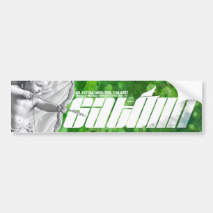 Satomi-Motorsport "Chloroplast"-Aufkleber Autoaufkleber