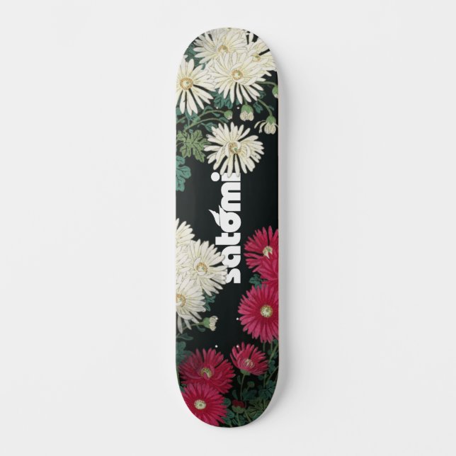 Satomi motorsport x Ohara Koson Skateboard (Vorderseite)