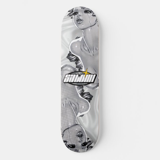 satomi motorsport "Y2k Bae" Skateboard (Vorderseite)