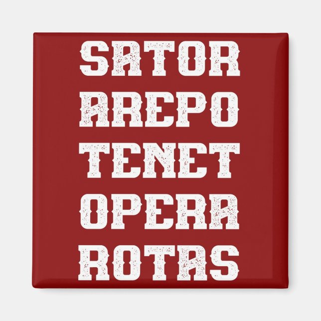 SATOR1 MAGNET (Vorne)