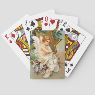 Sattel: Christmas Angel Spielkarten