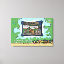 Sattel drauf | Abschluss 24x16 Leinwanddruck