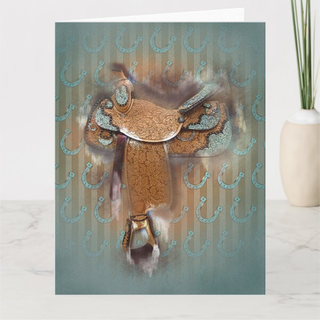 Sattel III - Karte, Gruß/Anmerkung Karte (Vorderseite)