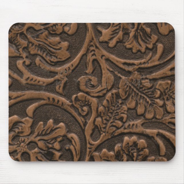 Sattel-Leder Mousepad (Vorne)