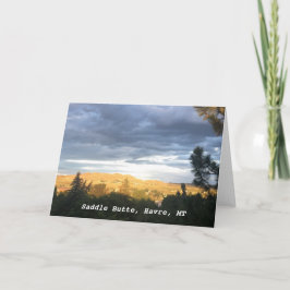 SattelButte Havre Montana Karte